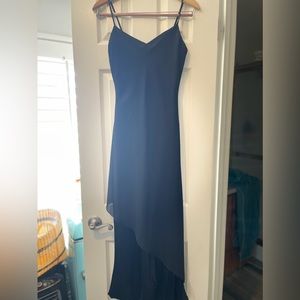 Long Black Cocktail Dress
